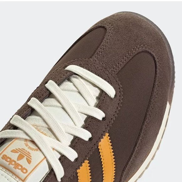 Adidas Originals SL 72 RS - Size Mens Casual Shoes Brown Yellow White JI2490 NEW - Picture 8 of 8